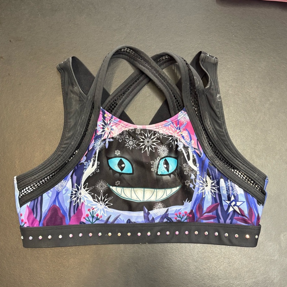 REBEL ATHLETICS Cheshire Cat Winter Bra